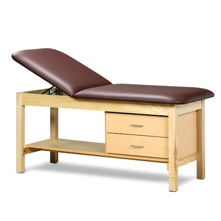 Clinton Classic Series TX Table w/ Drawers, Natural Finish, Desert Tan 1013-30-1NT-3DT
